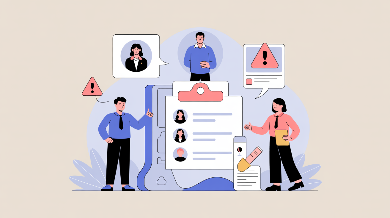 Beitragsbild zum Thema Die Herausforderungen von KI im Recruiting: Fake-Bewerbungen erkennen