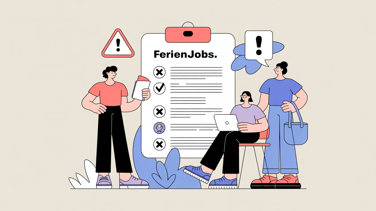 Beitragsbild zum Thema Ferienjobs: Wichtige arbeitsrechtliche Aspekte für Sommerjobber