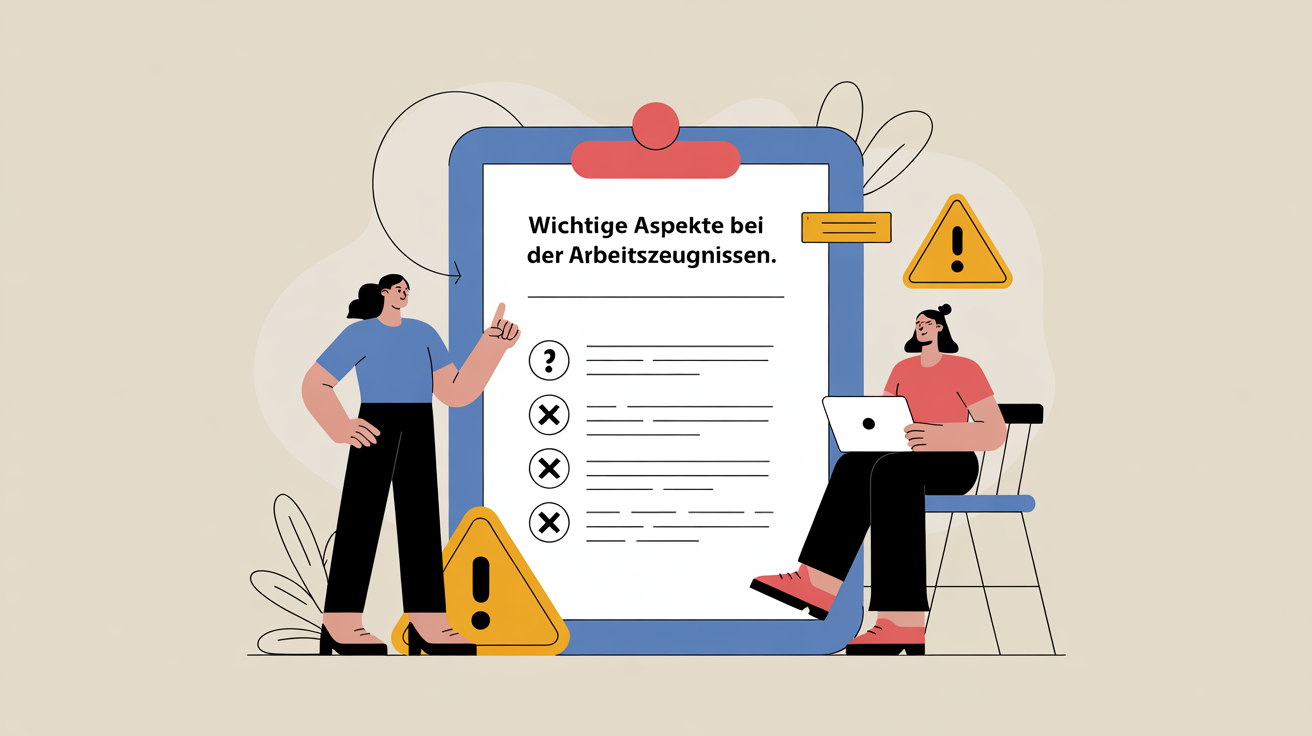 Beitragsbild zum Thema Wichtige Aspekte bei der Erstellung von Arbeitszeugnissen