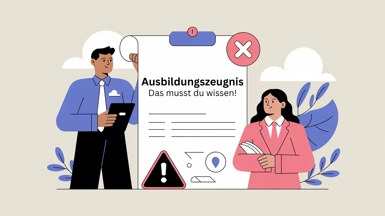 Beitragsbild Ausbildungszeugnis