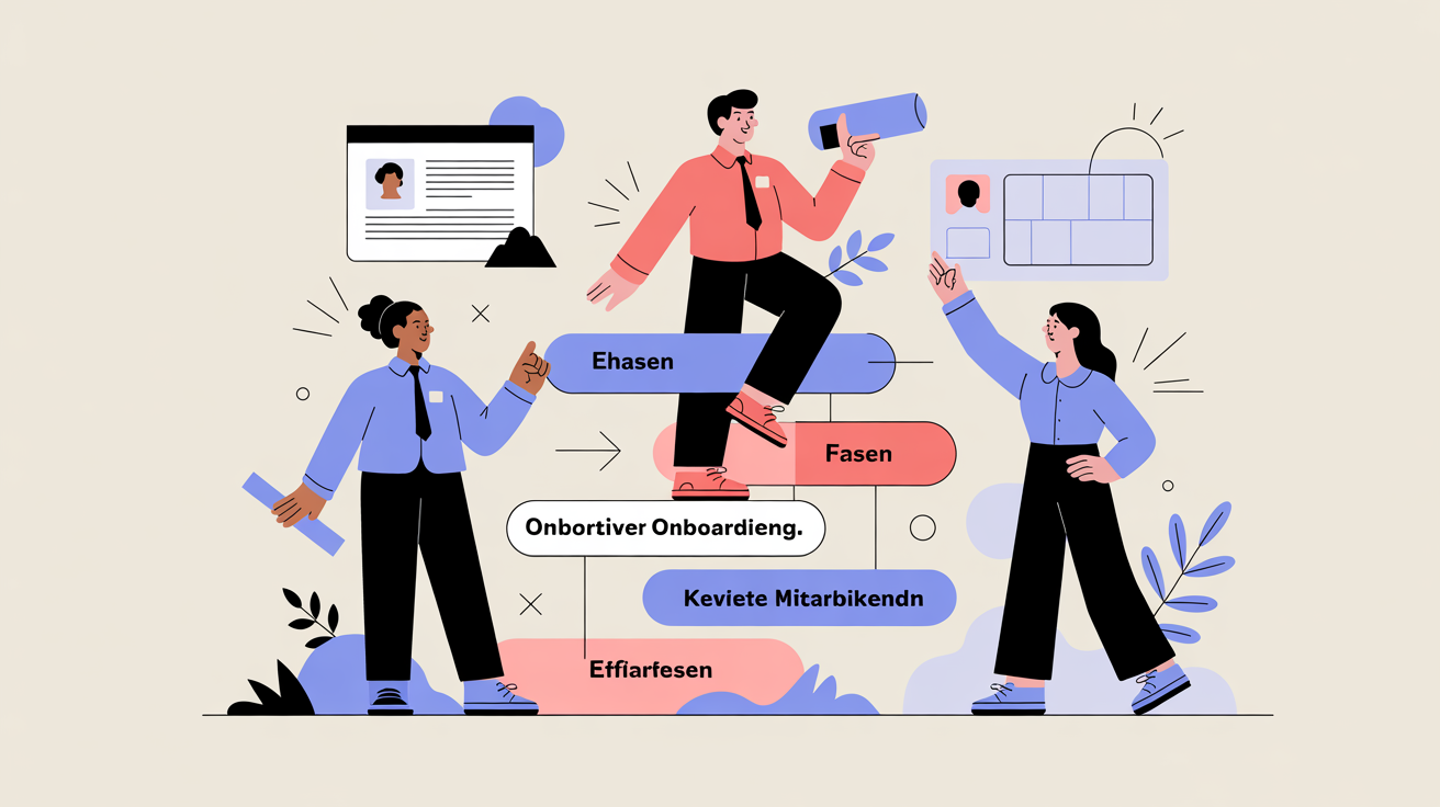 Beitragsbild zum Thema Effektiver Onboarding-Prozess: Schritte zu erfolgreichen Mitarbeitenden